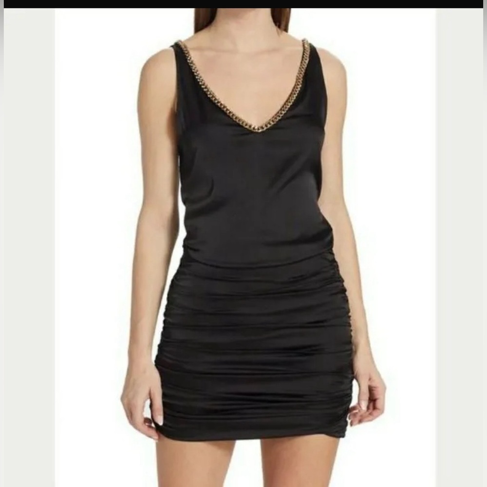 GENERATION LOVE KINSLEY CHAIN DRESS “BLACK” SIZE SMALL - Picture 5 of 7